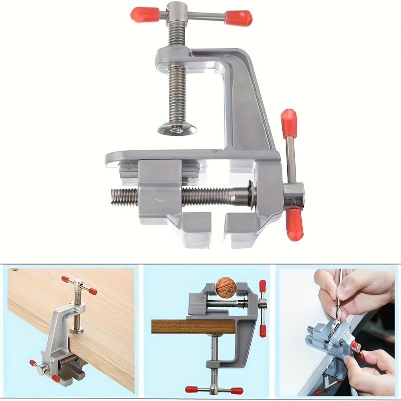 1개 알루미늄 합금 미니 바이스, 소형 벤치 바이스,  - Electronics Repair Bench 리뷰 및 가격