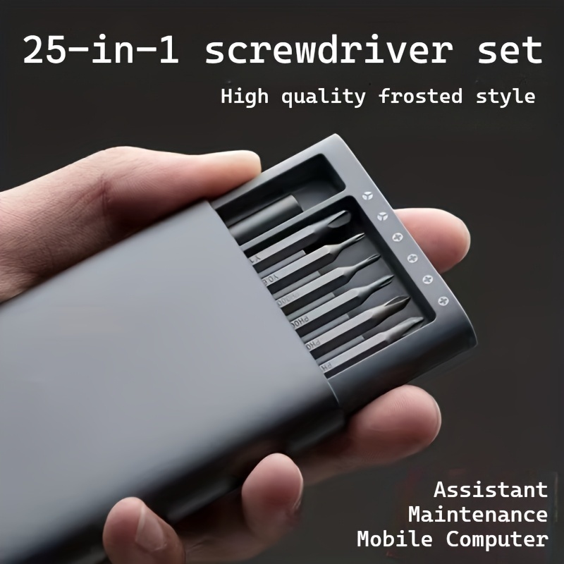 25 in 1 미니 스크루드라이버 세트, 일상적인 전자 - Electronics Repair School 리뷰 및 가격