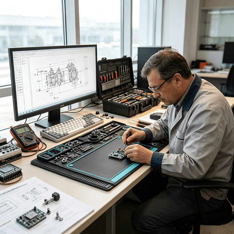다기능 용접 작업대 패드 실리콘 수리 매트 (스크류 홀 - Electronics Repair Bench 리뷰 및 가격