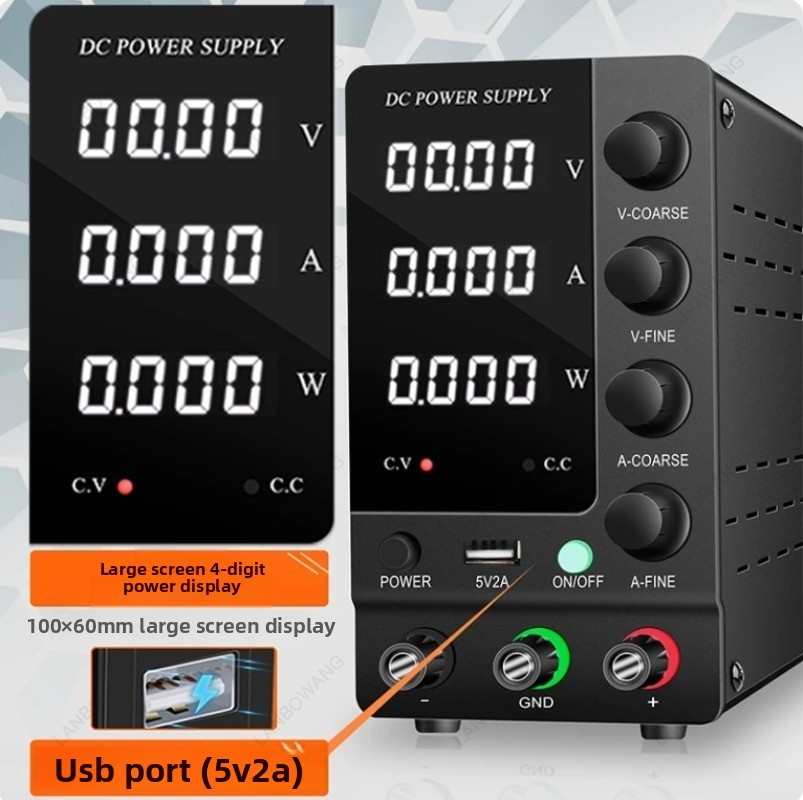 0‑32V 0‑6A 디지털 가변 조정형 DC 벤치 전원 - Electronics Repair Bench 리뷰 및 가격