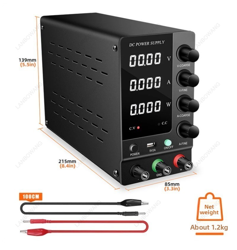 0‑32V 0‑6A 디지털 가변 조정형 DC 벤치 전원 - Electronics Repair Bench 리뷰 및 가격