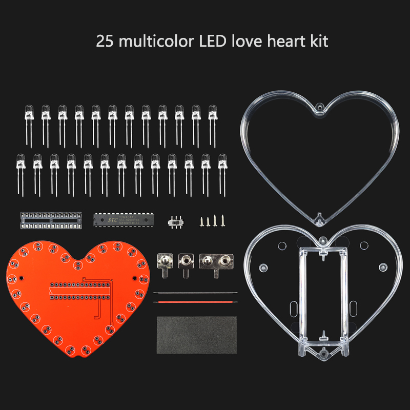 DIY 전자 키트 25/32 LED RGB 다채로운 흐 - Electronics Repair School 리뷰 및 가격