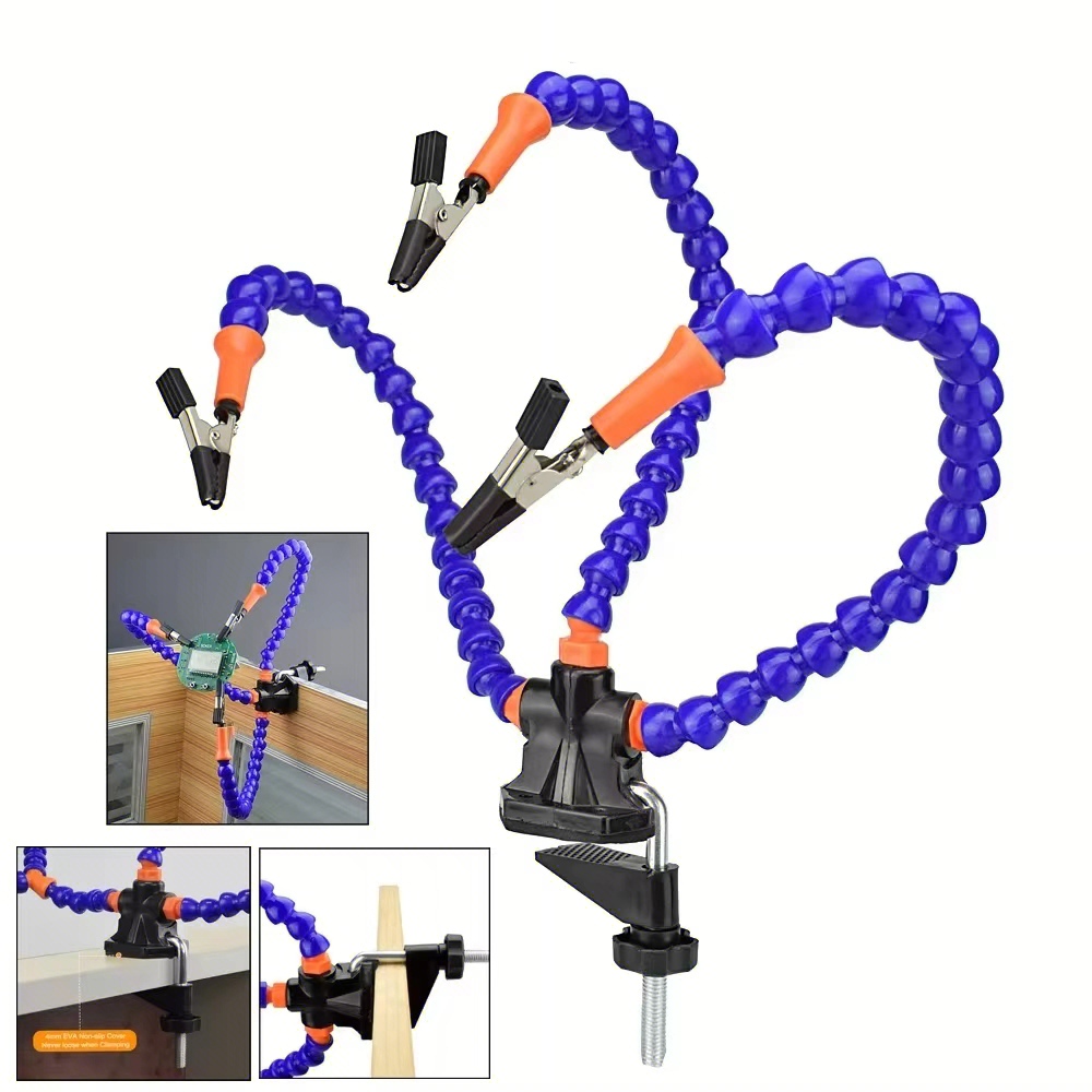 납땜 스테이션 보조 도구 세 번째 손 도구 3개의 유연 - Pcb Holder Clamp 리뷰 및 가격