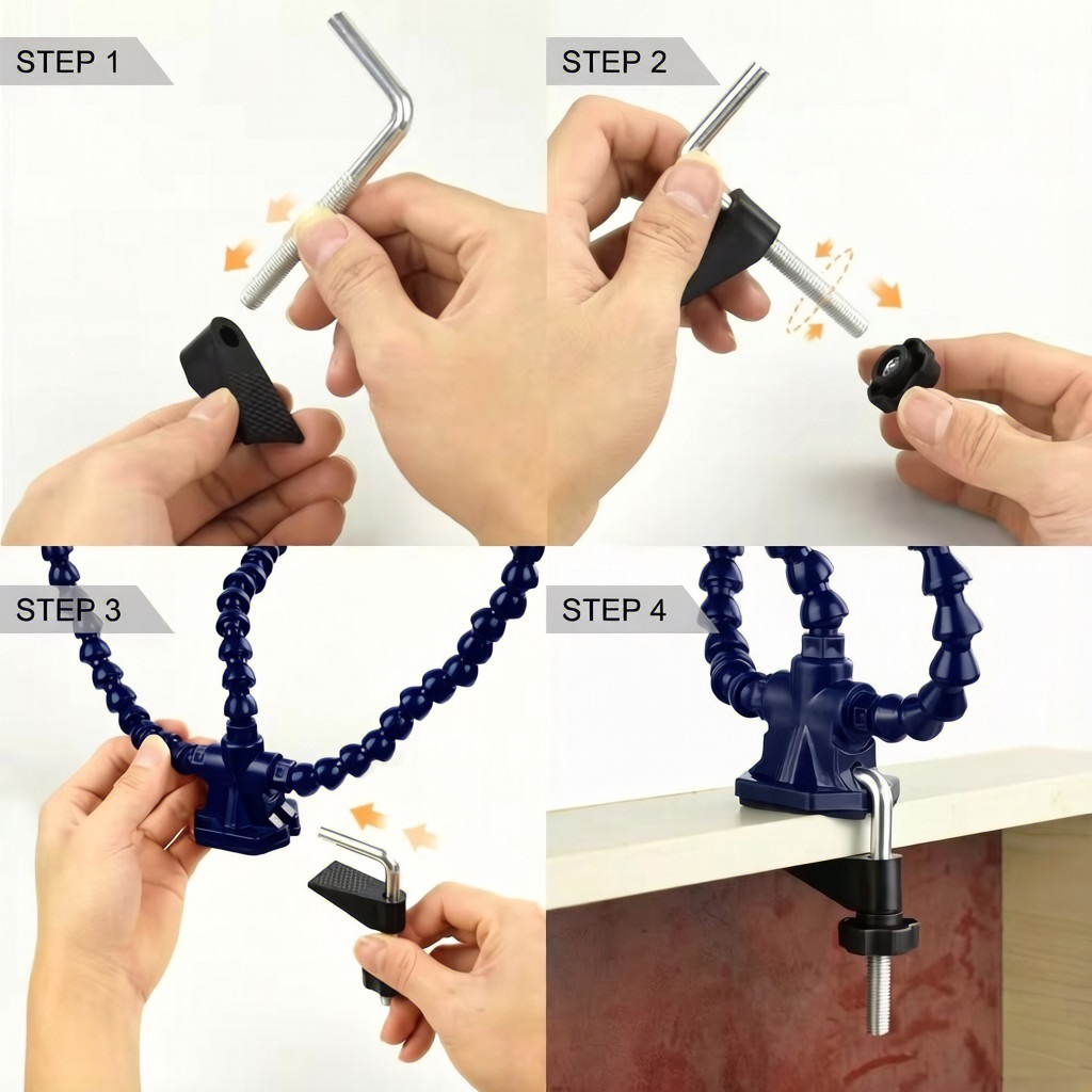 납땜 스테이션 보조 도구 세 번째 손 도구 3개의 유연 - Pcb Holder Clamp 리뷰 및 가격